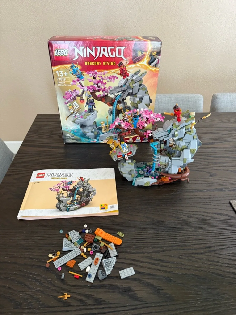 LEGO NINJAGO Dragon Stone Shrine 71819 w/ Box & Instructions – Complete - Picture 3 of 12